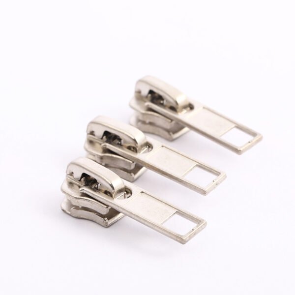 5# Zinc Alloy Electric White Zipper Puller