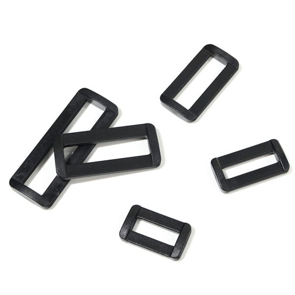 Black Plastic Square Buckle