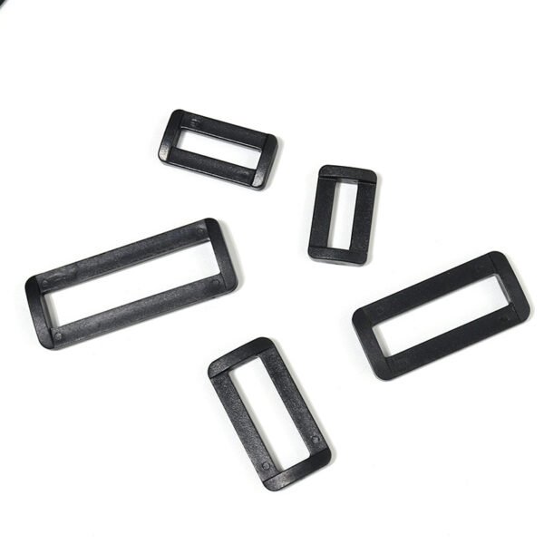 Black Plastic Square Buckle - Image 4