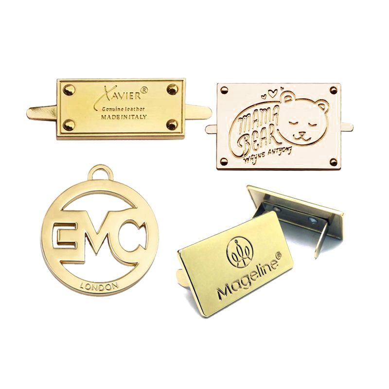 Customized Metal Luggage Zinc Alloy Label - MEGA HANDBAG ACCESSORIES